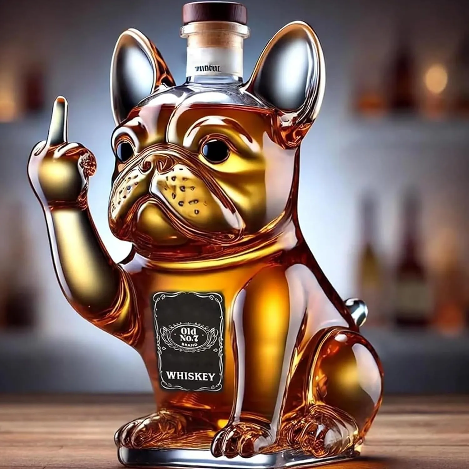 Migilife Bark Off Whiskey Bottle - Image 3